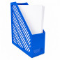 Suport documente vertical A4 albastru, organizator birou din plastic rezistent, 80 x 250 x 300 mm Suport documente vertical A4 albastru, organizator birou din plastic rezistent, 80 x 250 x 300 mm