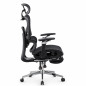 Scaun ergonomic de birou, sezut reglabil pe adancime, cotiere 5D, spatar si tetiera reglabile, suport picioare, mesh Scaun ergonomic de birou, sezut reglabil pe adancime, cotiere 5D, spatar si tetiera reglabile, suport picioare, mesh