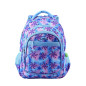 Ghiozdan scoala, imprimeu colorat, inaltime 46 cm, fermoar, ECADA Ghiozdan scoala, imprimeu colorat, inaltime 46 cm, fermoar, ECADA