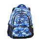 Ghiozdan adolescenti ECADA 46 cm, print multicolor, inchidere cu fermoare Ghiozdan adolescenti ECADA 46 cm, print multicolor, inchidere cu fermoare
