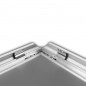 Rama click aluminiu, expunere afise si postere in format A0, colturi drepte, fixare orizontala sau verticala, RESIGILAT