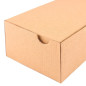 Cutie cu autoformare 157x82x36 mm, carton natur microondul E 360 g, FEFCO 0427 Cutie cu autoformare 157x82x36 mm, carton natur microondul E 360 g, FEFCO 0427