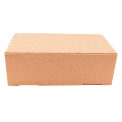 Cutie cu autoformare 320x280x120 mm, carton natur microondul E 360 g, FEFCO 0427