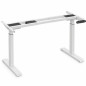 Cadru de birou electric dublu motorizat, inaltime reglabila 64-129 cm, memorare 4 pozitii, lungime 102 - 145 cm Cadru de birou electric dublu motorizat, inaltime reglabila 64-129 cm, memorare 4 pozitii, lungime 102 - 145 cm