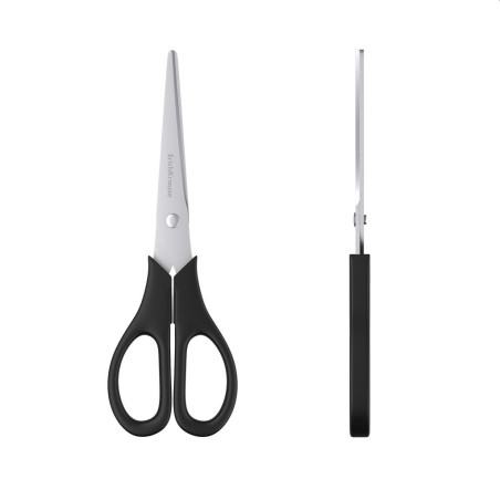 Foarfeca ErichKrause Standard 17 cm, lama otel inoxidabil 1.8 mm, maner ABS, neagra, pentru dreptaci