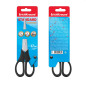 Foarfeca ErichKrause Standard 17 cm, lama otel inoxidabil 1.8 mm, maner ABS, neagra, pentru dreptaci Foarfeca ErichKrause Standard 17 cm, lama otel inoxidabil 1.8 mm, maner ABS, neagra, pentru dreptaci