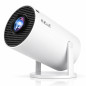 Videoproiector portabil Smart, Android 11, 160 lumeni ANSI, HD 720P, suport 4K, WiFi 6, Bluetooth 5.0, rotire 180°, Home Cinema Videoproiector portabil Smart, Android 11, 160 lumeni ANSI, HD 720P, suport 4K, WiFi 6, Bluetooth 5.0, rotire 180°, Home Cinema