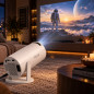 Videoproiector portabil Smart, Android 11, 160 lumeni ANSI, HD 720P, suport 4K, WiFi 6, Bluetooth 5.0, rotire 180°, Home Cinema Videoproiector portabil Smart, Android 11, 160 lumeni ANSI, HD 720P, suport 4K, WiFi 6, Bluetooth 5.0, rotire 180°, Home Cinema