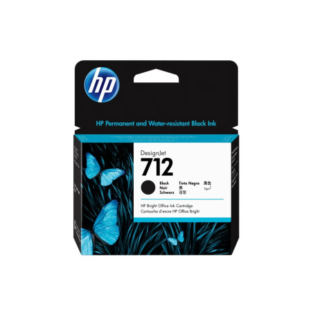 Cartus de cerneala original HP 712 Black 80 ml, 3ED71A