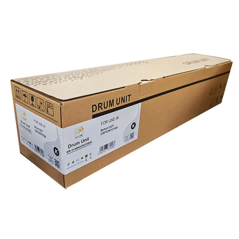 Drum unit compatibil Konica Minolta DR-214, negru