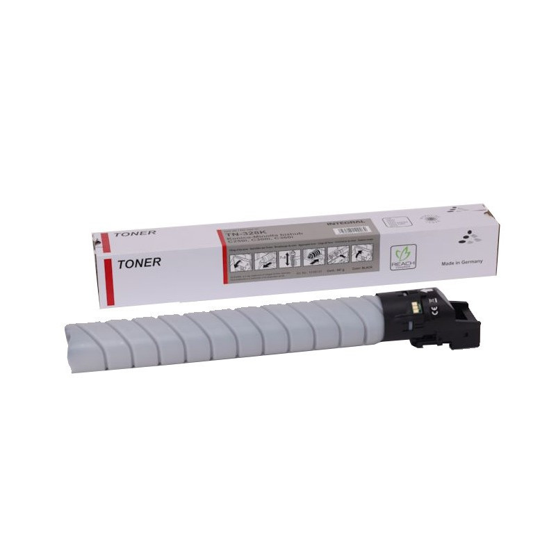 Cartus toner compatibil Konica Minolta TN-328, negru, capacitate de 28.000 pagini