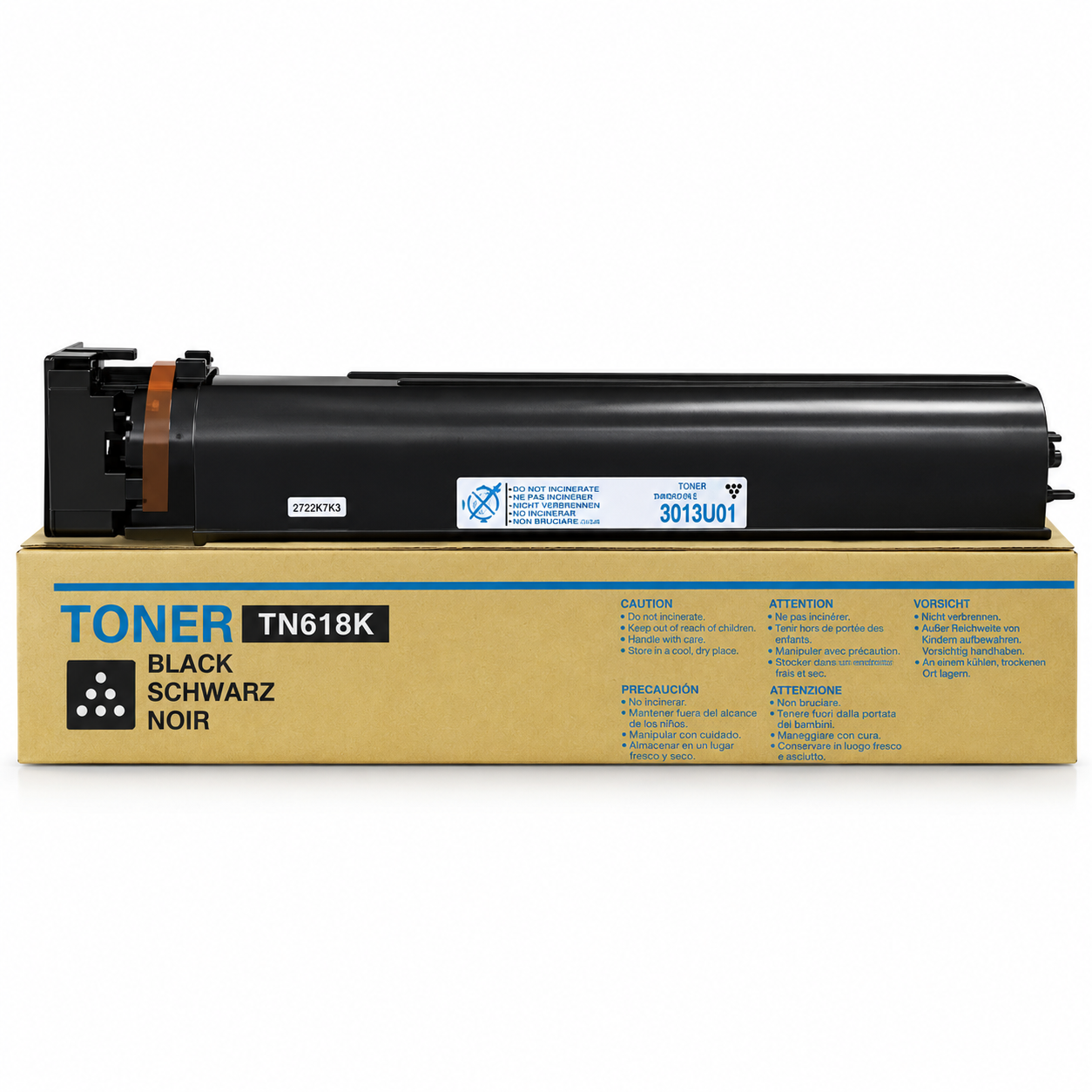 Cartus toner compatibil Konica Minolta TN-618, negru, 37.500 pagini