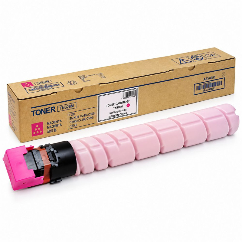 Toner compatibil Konica Minolta TN-328, magenta, randament de 28.000 pagini