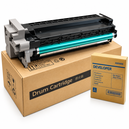 Drum unit compatibil Konica Minolta DR114, negru
