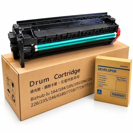Unitate de imagine compatibila Konica Minolta DR114, culoare neagra