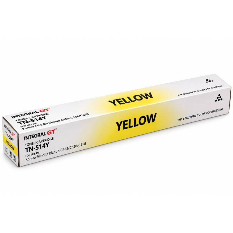 Cartus toner compatibil Konica Minolta TN-514, galben, 26.000 pagini