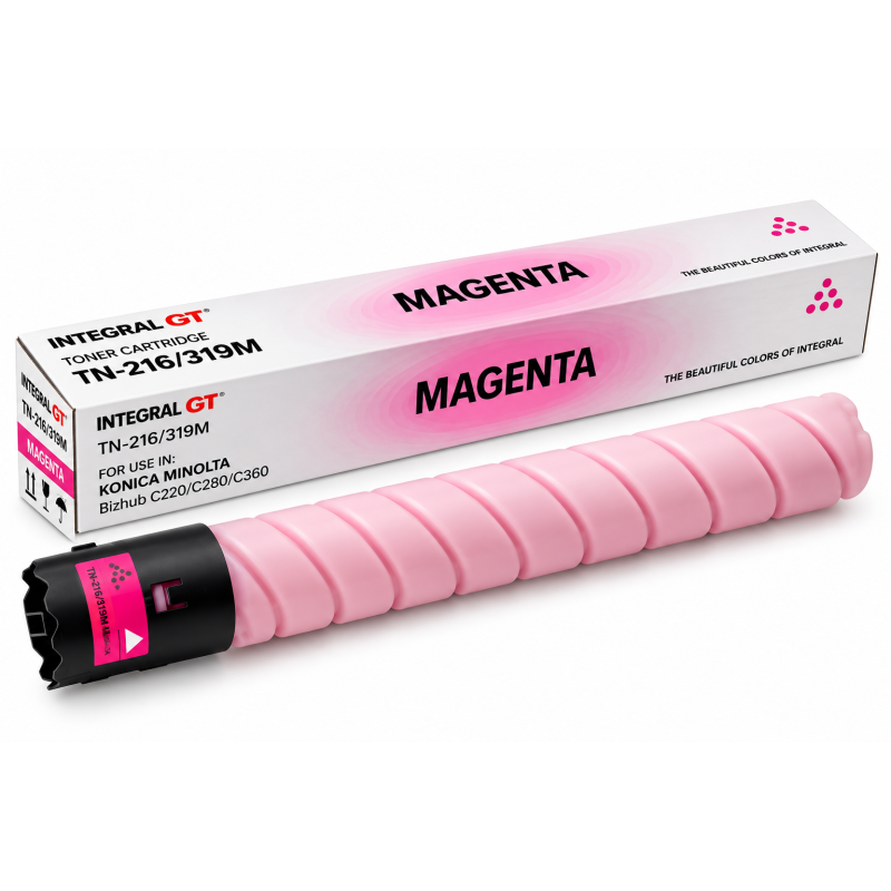 Cartus toner compatibil Konica Minolta TN-216, magenta, capacitate de 26.000 pagini