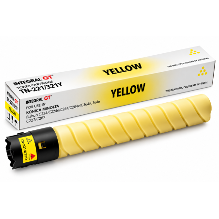 Cartus toner compatibil Konica Minolta TN-221, galben, 25.000 pagini