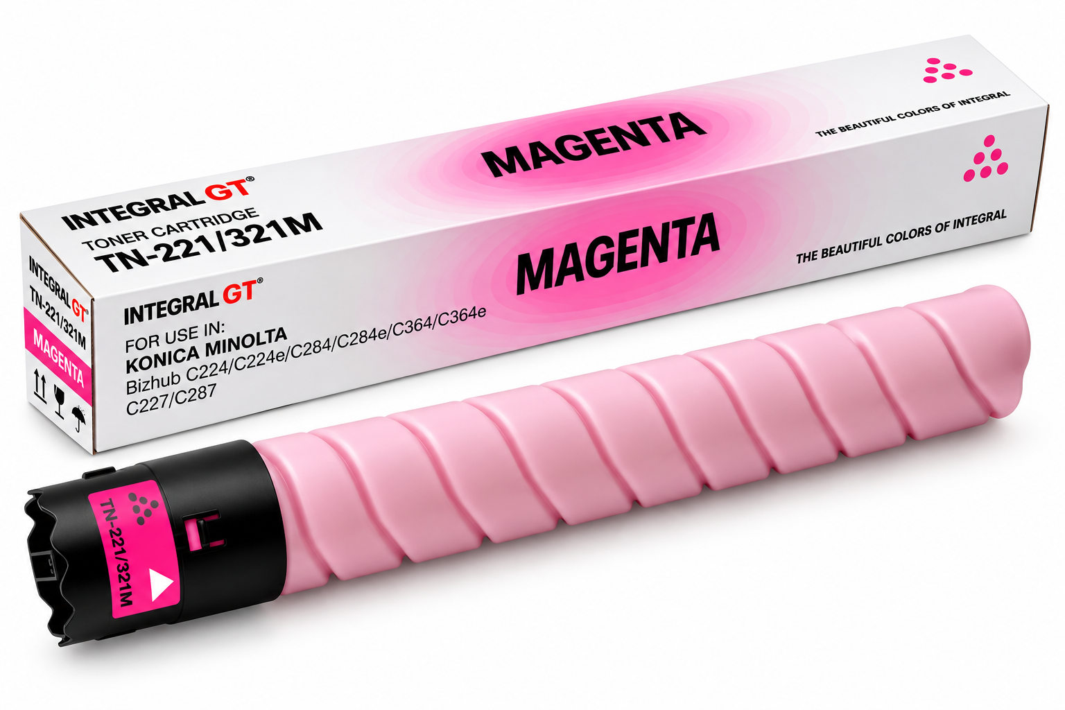 Cartus toner compatibil Konica Minolta TN-221, magenta, 25.000 pagini