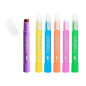 Marker evidentiator cu gel, Gellighter, set 6 culori, DACO