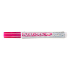 Marker cu vopsea, varf 1-2 mm, roz fluorescent, DACO