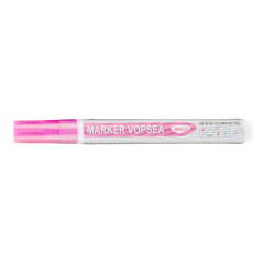 Marker cu vopsea, varf 1-2 mm, roz, DACO