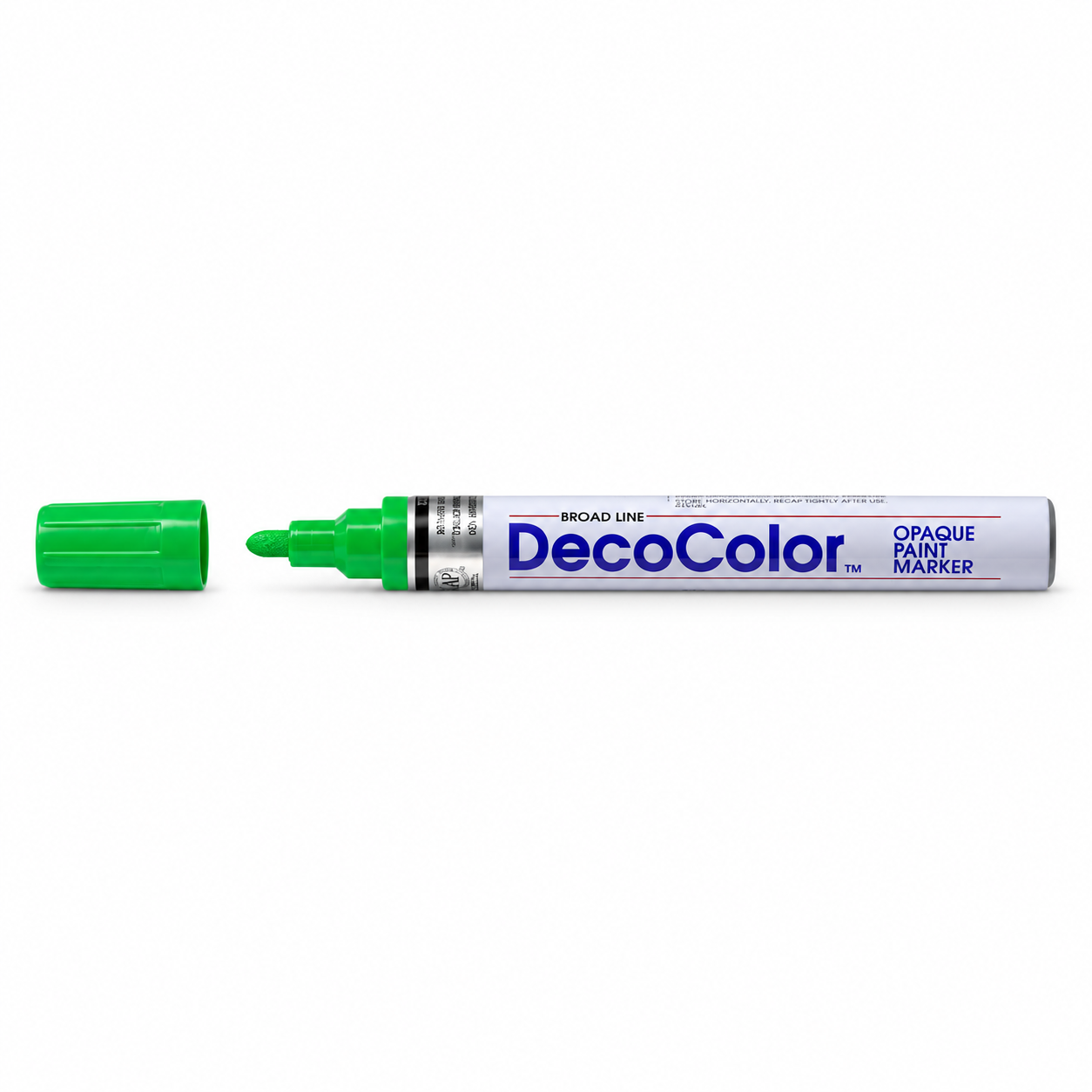 Marker cu vopsea, varf 2-5 mm, verde, MARVY