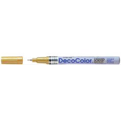 Marker cu vopsea, varf 0,8 mm, auriu, MARVY