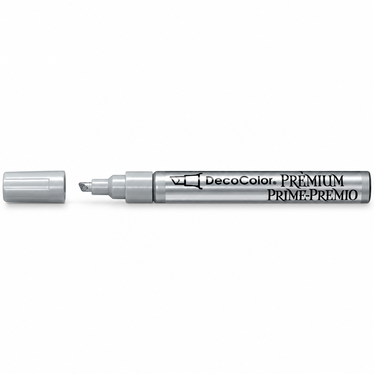 Marker cu vopsea, varf 1-4 mm, argintiu, MARVY