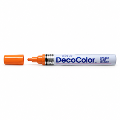 Marker cu vopsea, varf 2-5 mm, portocaliu, MARVY