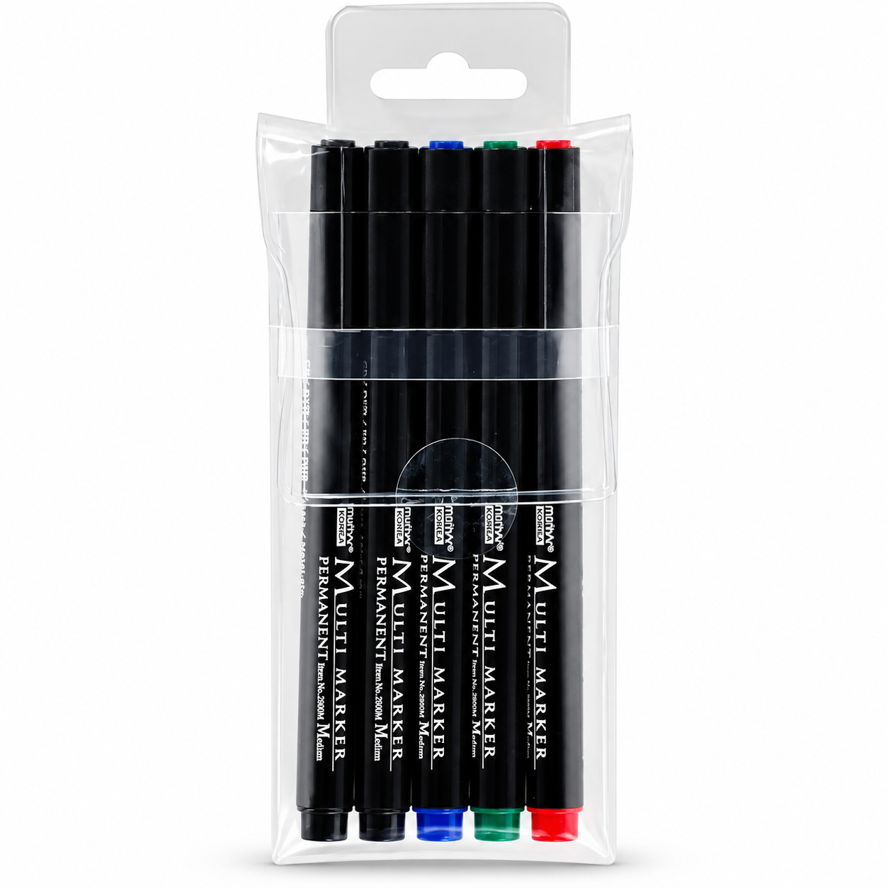 Marker pentru CD/DVD, set 5 bucati, MARVY