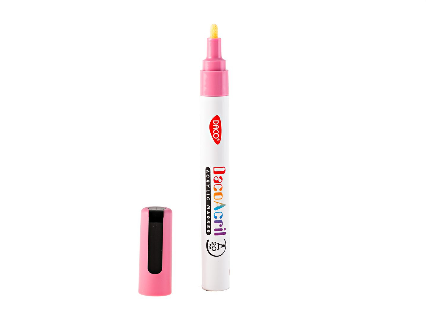 Marker acrilic, lila pastel, uscare rapida, DACO