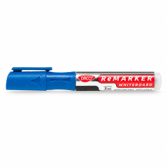 Marker pentru tabla magnetica, reincarcabil, albastru, DACO