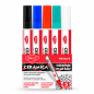 Marker pentru ceramica, set 5 culori, DACO Marker pentru ceramica, set 5 culori, DACO