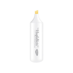 Marker evidentiator, glitter, galben, DACO