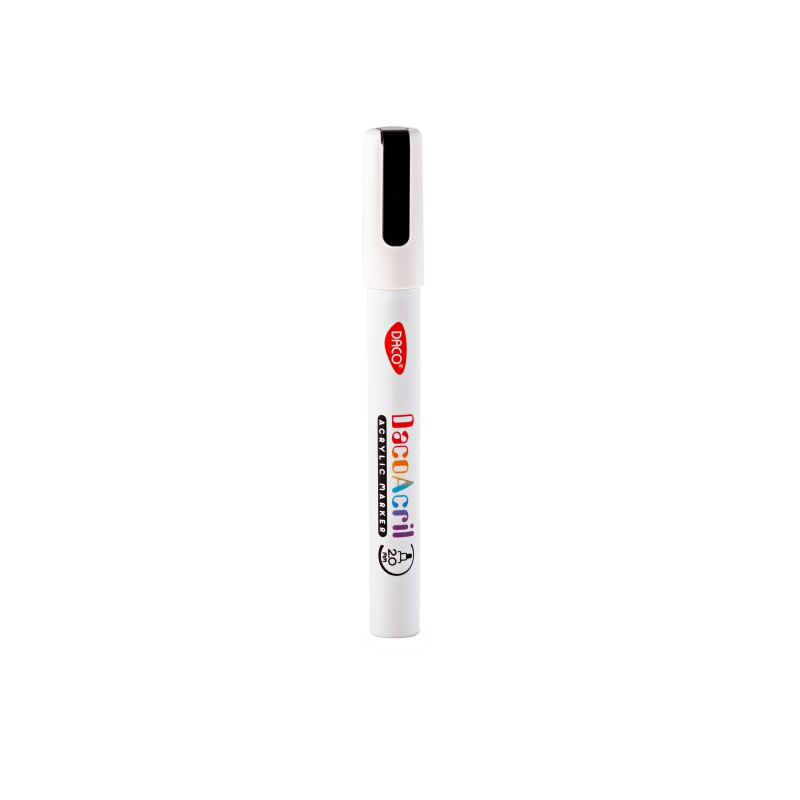 Marker acrilic, alb, DACO