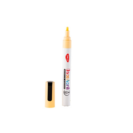 Marker acrilic, alb perlat, DACO