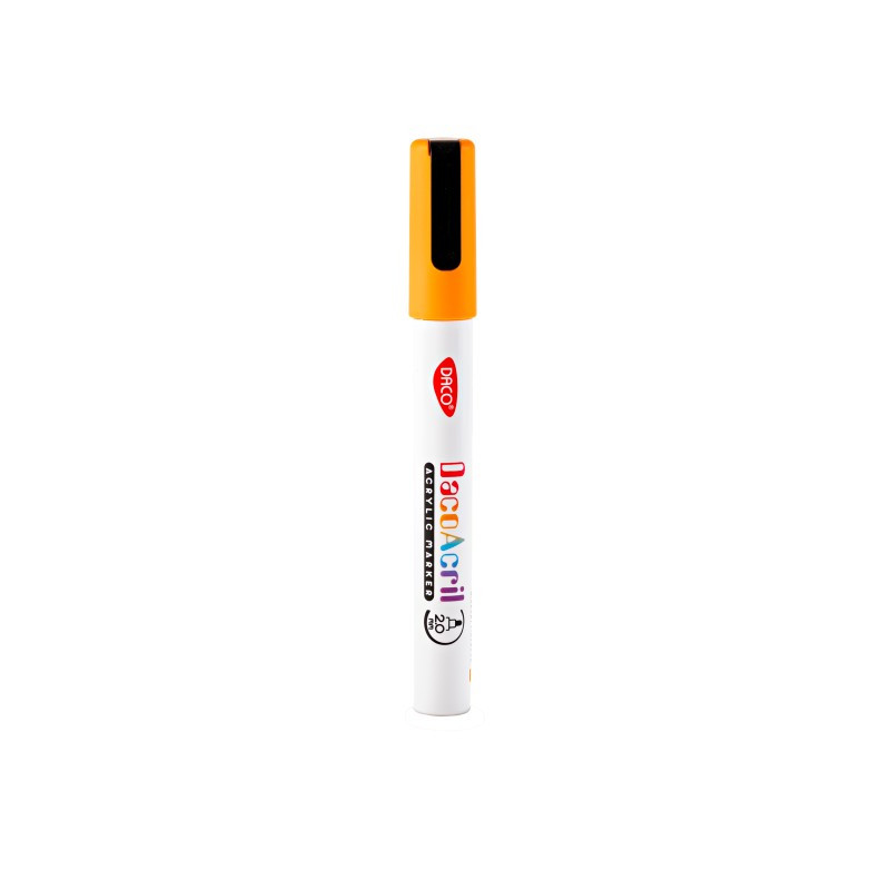 Marker acrilic, portocaliu, DACO