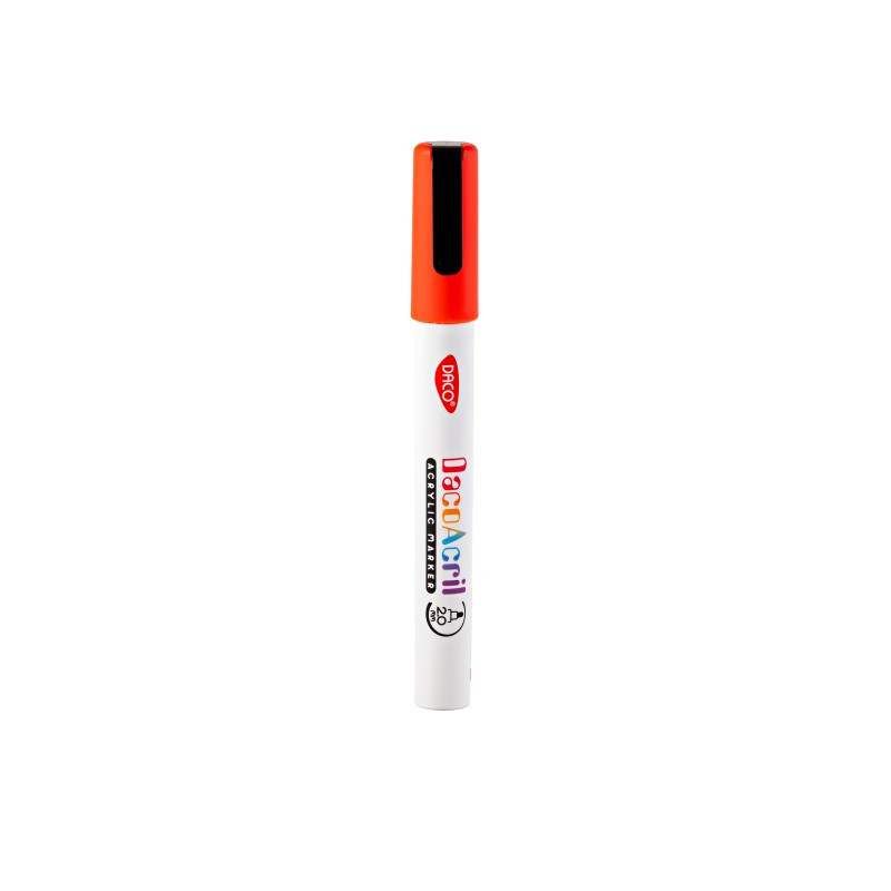 Marker acrilic, rosu fluorescent, DACO