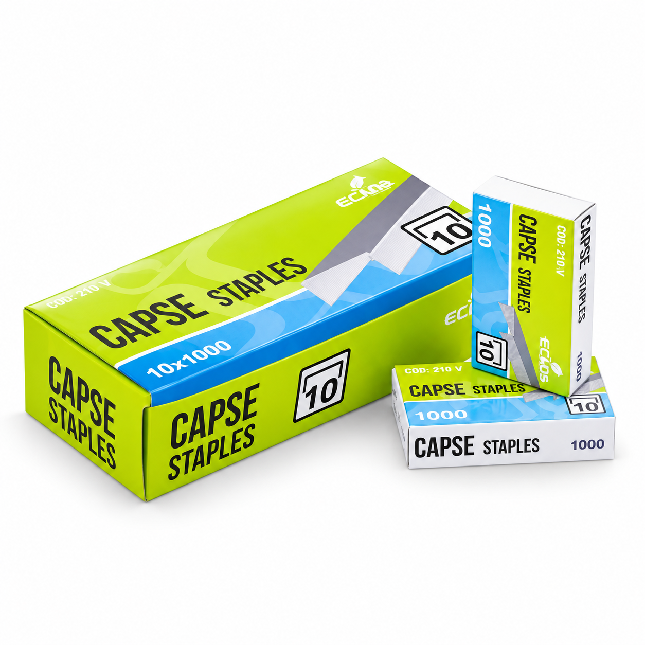 Capse Nr 10, cutie 1000 bucati, ECADA