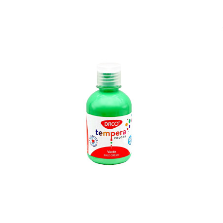 Culori tempera pentru pictura, verde, 250 ml, DACO