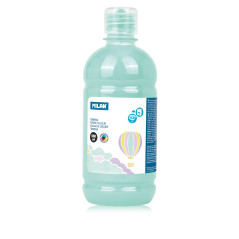 Culori tempera pentru pictura, verde deschis pastel, 500 ml, MILAN