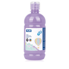 Culori tempera pentru pictura, violet pastel, 500 ml, MILAN