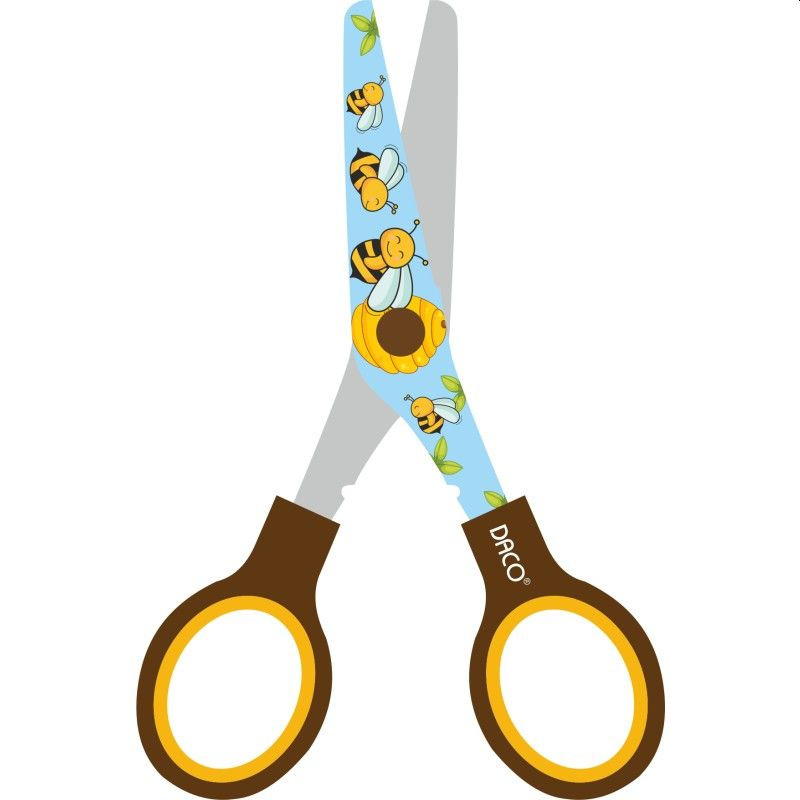 Foarfeca de gradinita in blister, 13 cm, DACO
