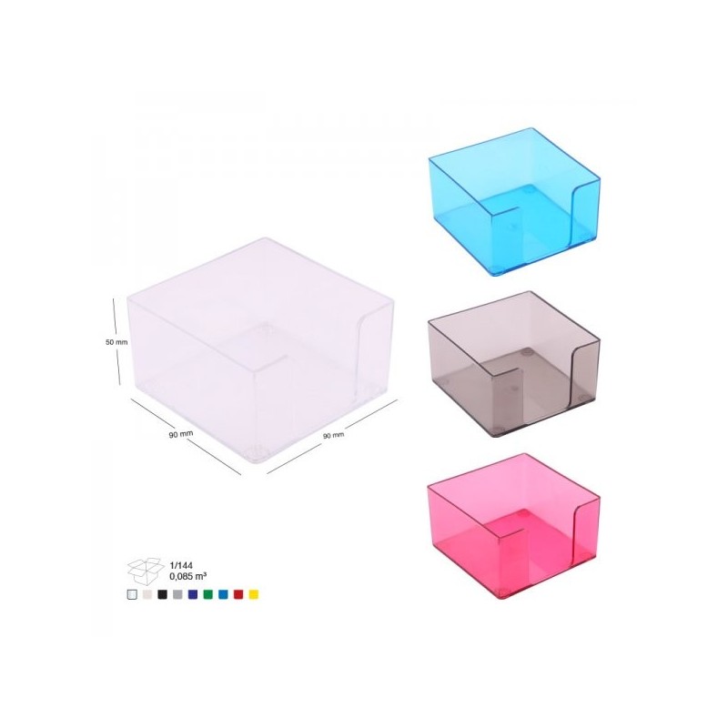 Suport cub colorat pentru notite si etichete