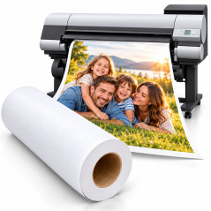 Rola foto textura canvas 610 mm , A1+, 24 inch, 18 metri, 250 g