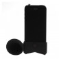 Amplificator audio pentru iPhone 4 si 4S cu suport de silicon