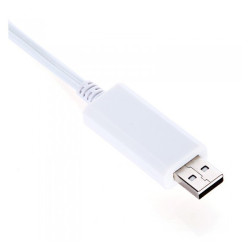 Cablu USB pentru IPHONE 5 cu efect luminos curgator